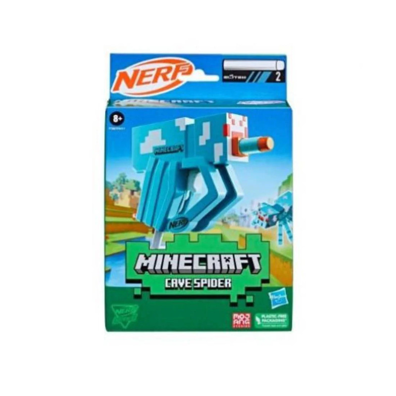 Minecraft Nerf Cave Spider Microshots - ألعاب